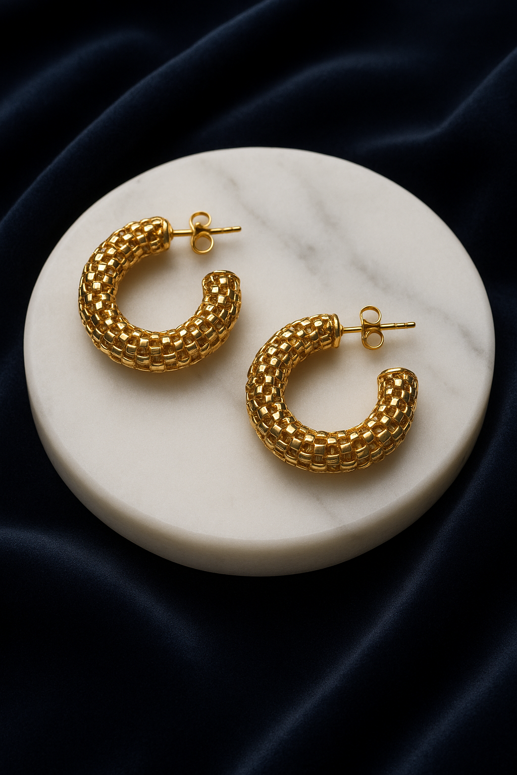 Opulent Golden Earring
