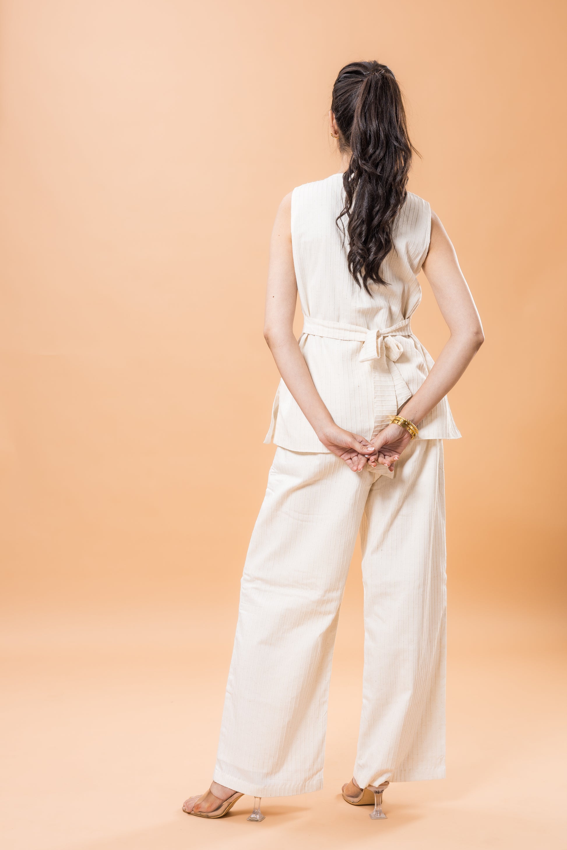 Linen White Co-ord Set