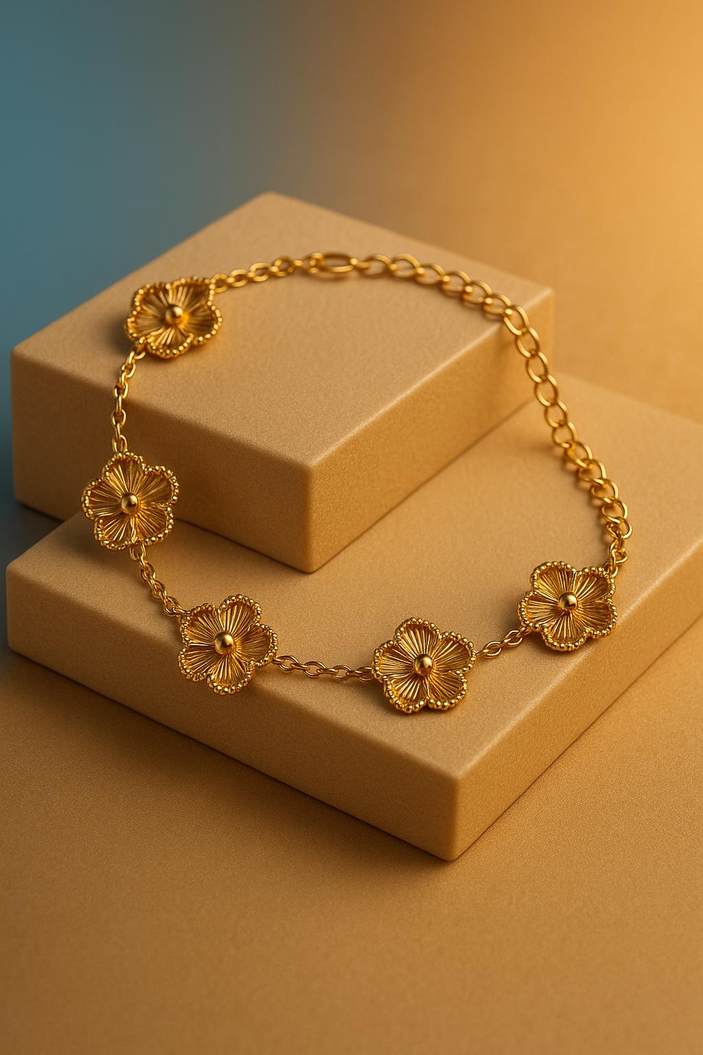 Golden Glimmers bracelet