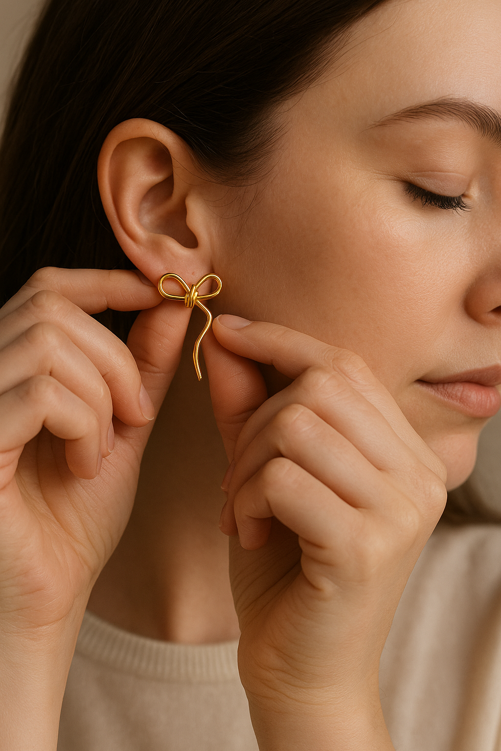 Bow Earring