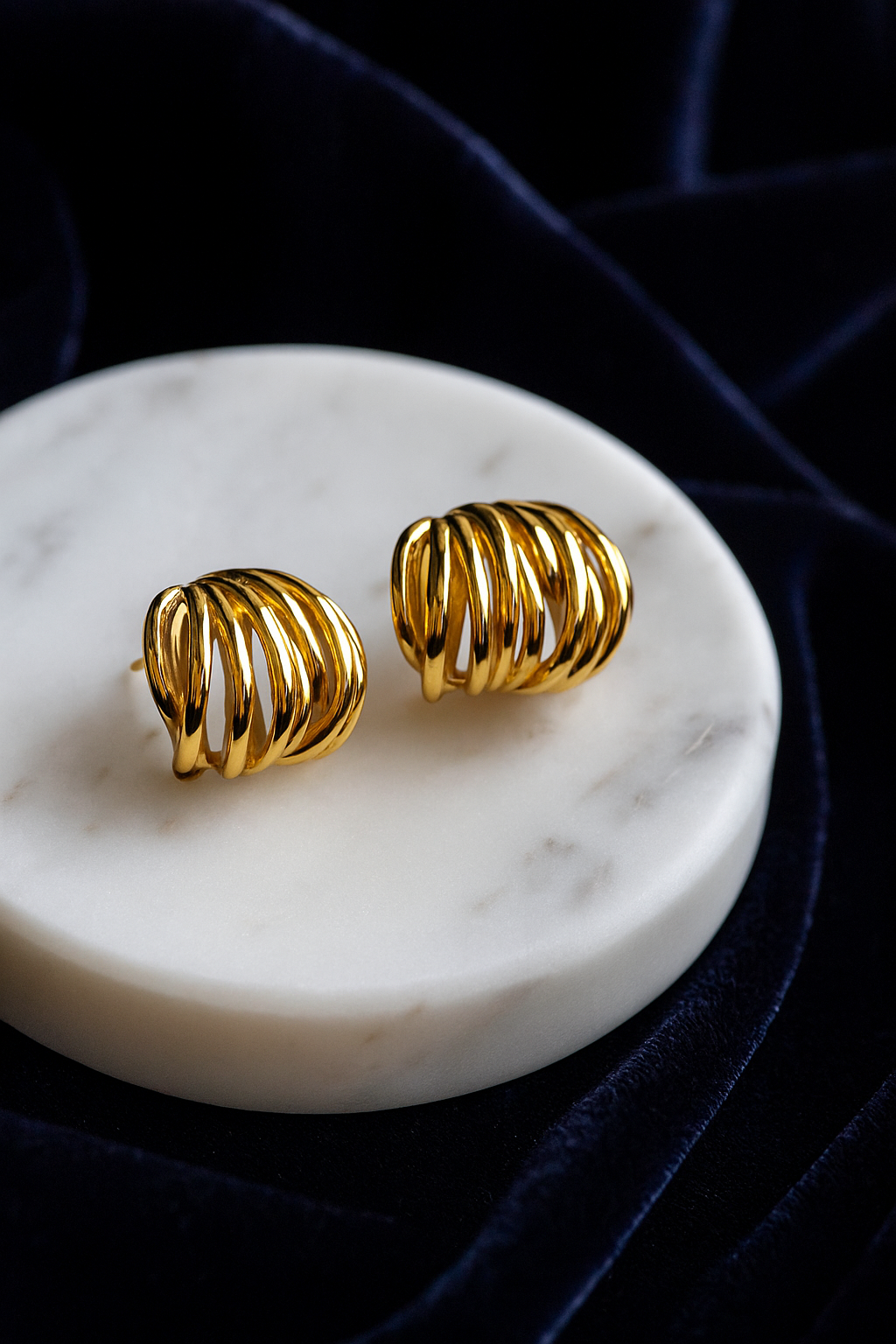 Layered Gleam Earring