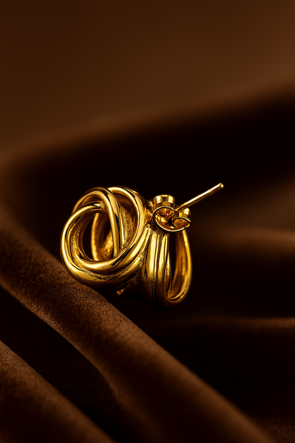 Layered Gleam Earring