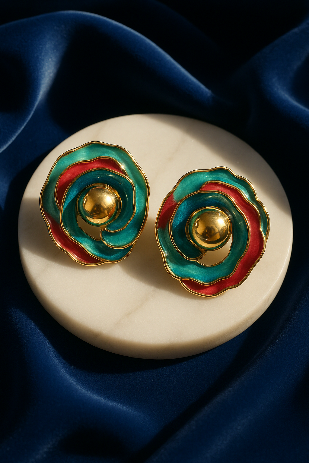 Rose Bloom Earring