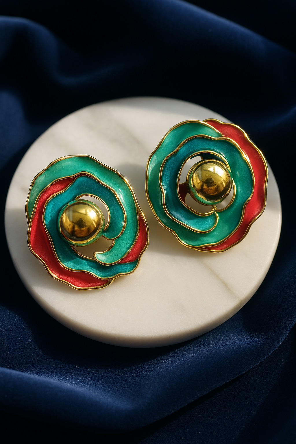 Rose Bloom Earring