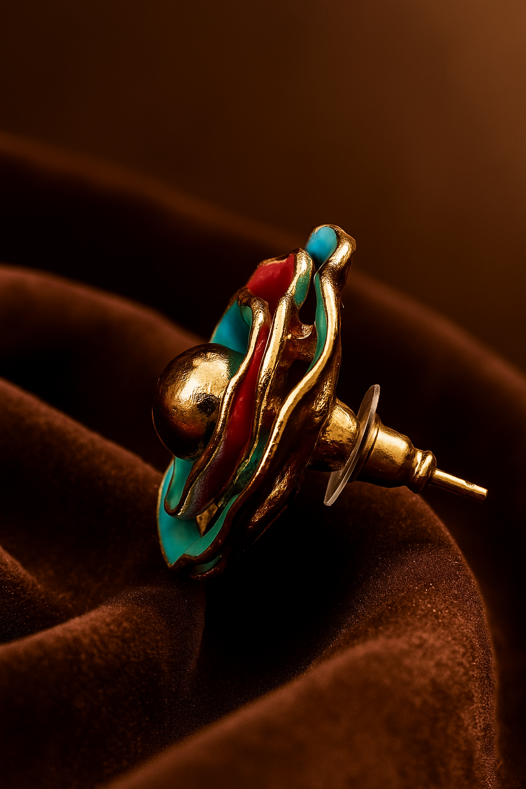 Rose Bloom Earring