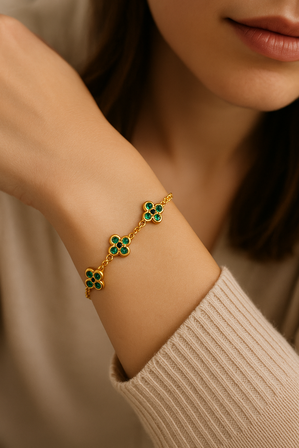 Emerald Bracelet