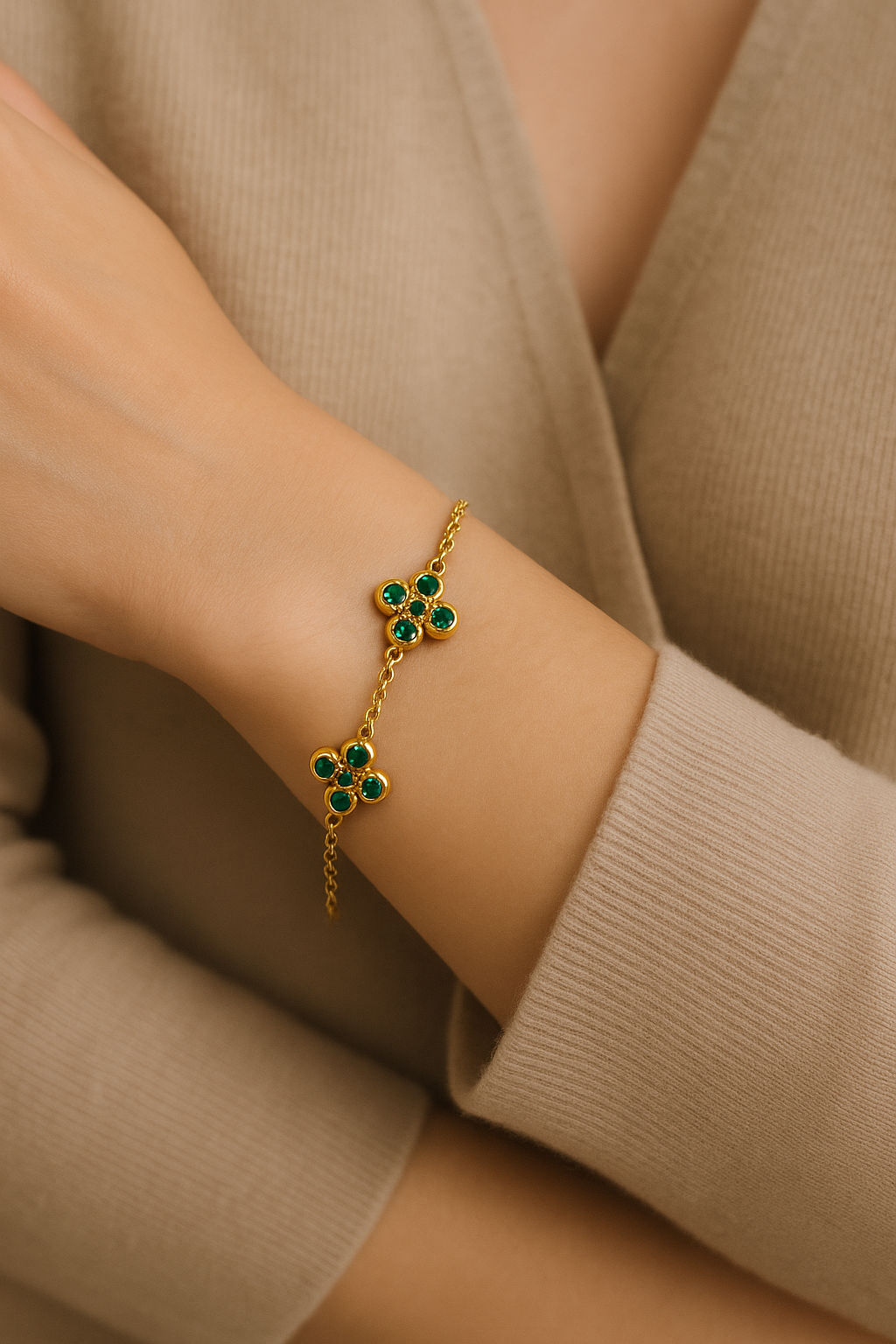 Emerald Bracelet
