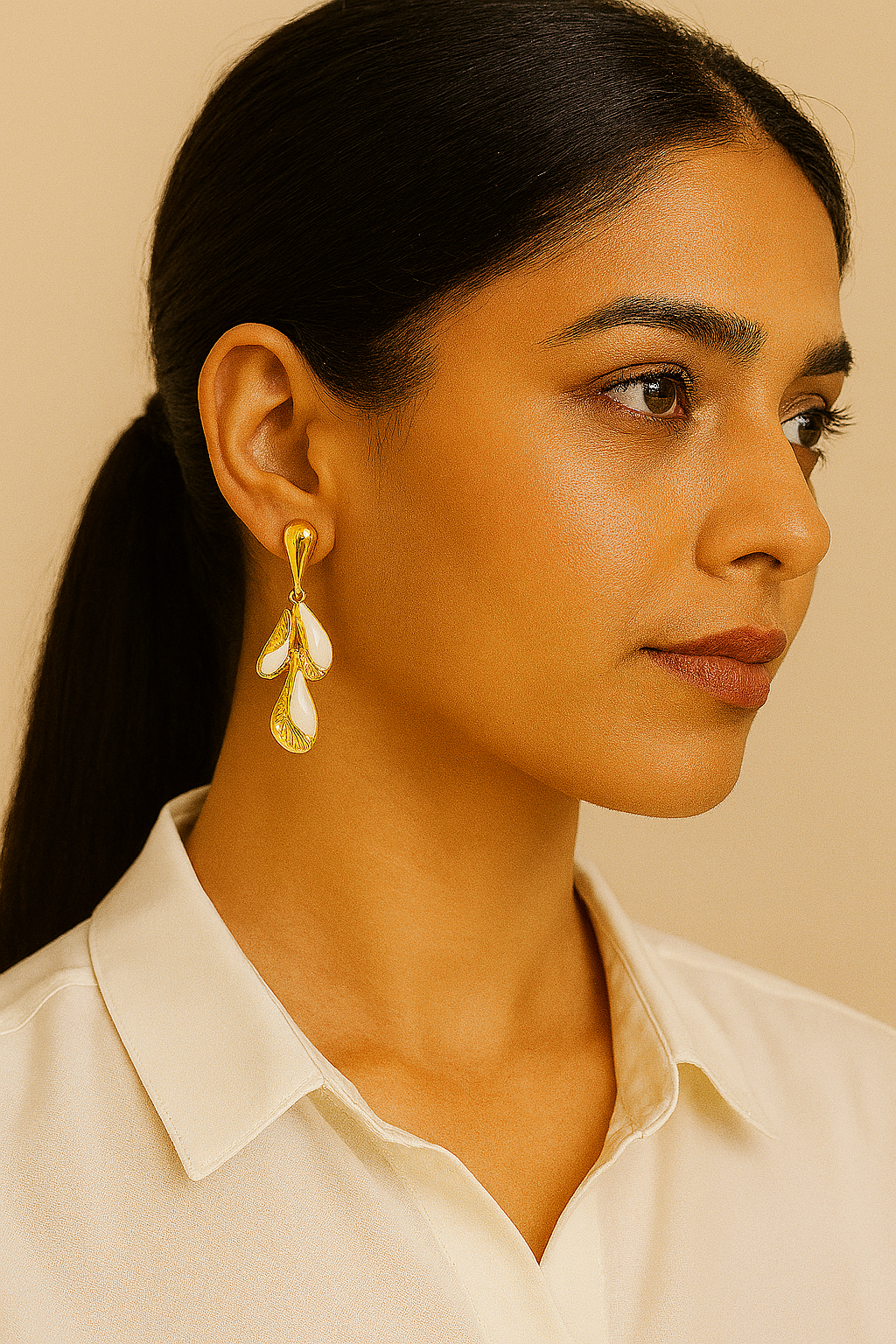 Glow Drop Earring